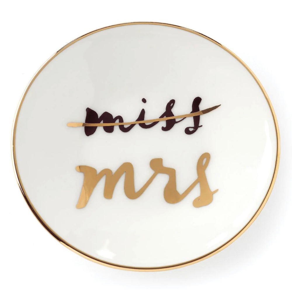 KATE SPADE Lenox Bridal Party Ring Dish